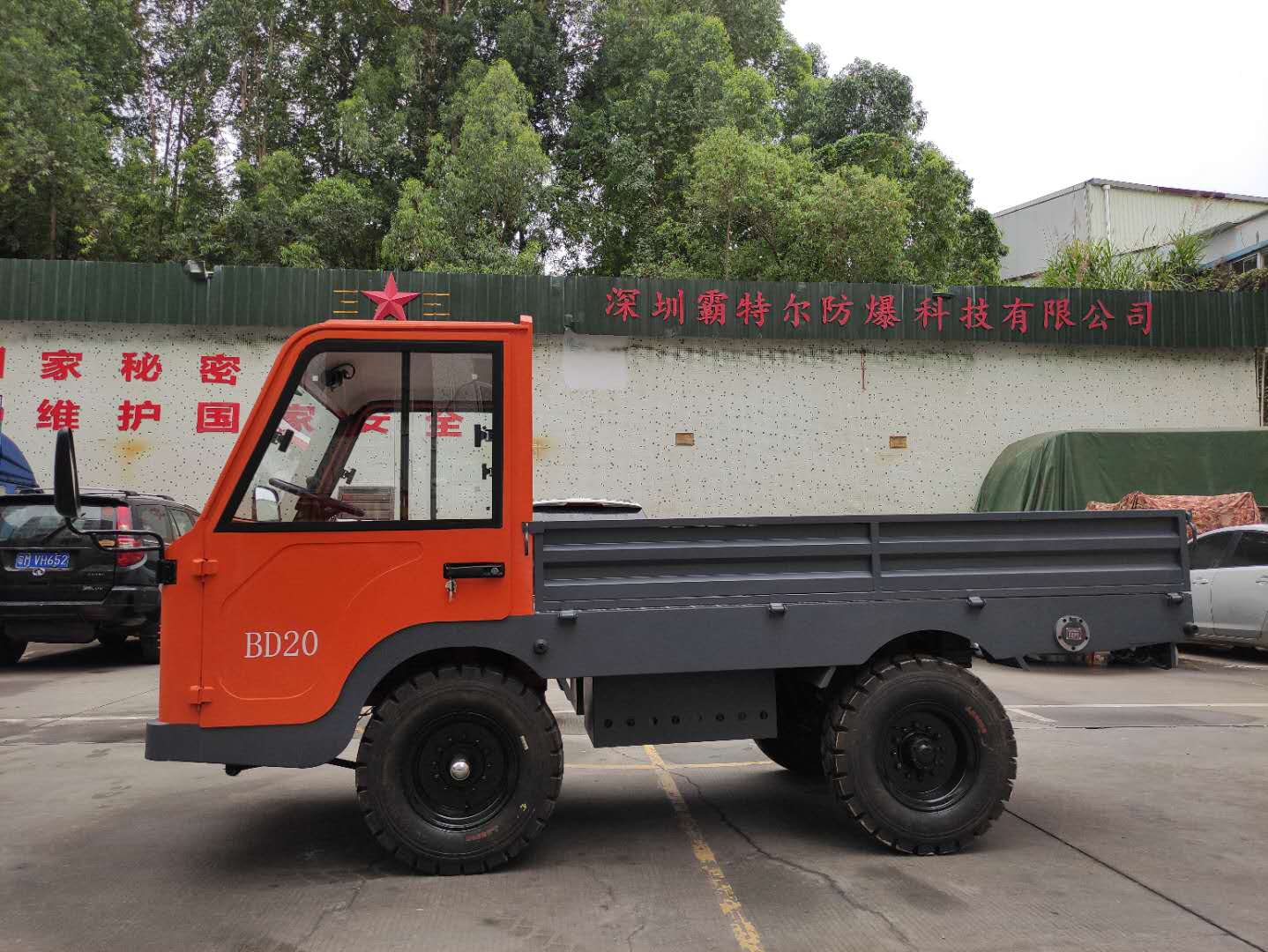 10噸防爆蓄電池搬運(yùn)車(chē)案例