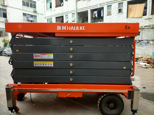 防爆電動剪叉式高空作業(yè)平臺