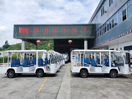防爆蓄電池觀光工具車(chē)批量發(fā)貨