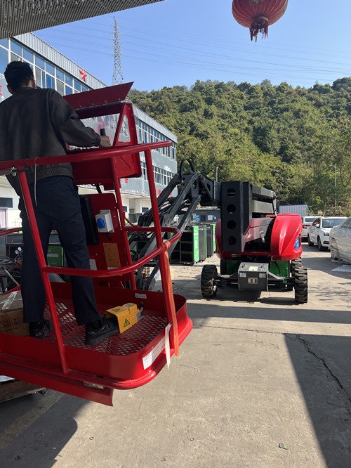 防爆曲臂高空作業(yè)平臺車